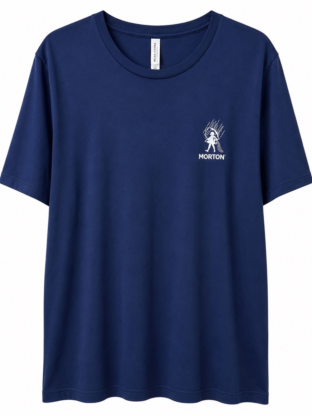 Bella+Canvas Morton Salt Salty Since 1848 Graphic Tee Navy 2XL Unisex